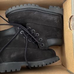 Size 5 Toddler Black Timberlands