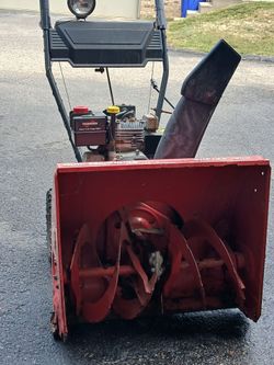24" Electric start, 2 stage Snow Blower