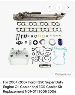 EGR Cooler and Oil Cooler
