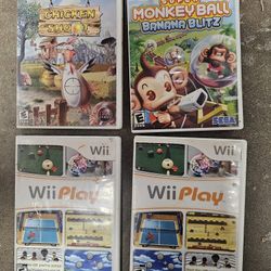 Nintendo Wii Games - Variety Of Games - $10 Each