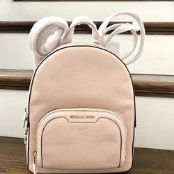 Michael Kors Jaycee Medium Pebbled Leather Backpack