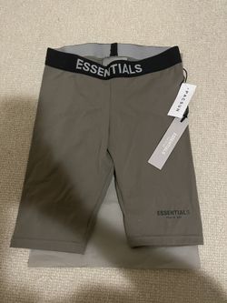 Fear Of God Biker Shorts Women Taupe Xxs