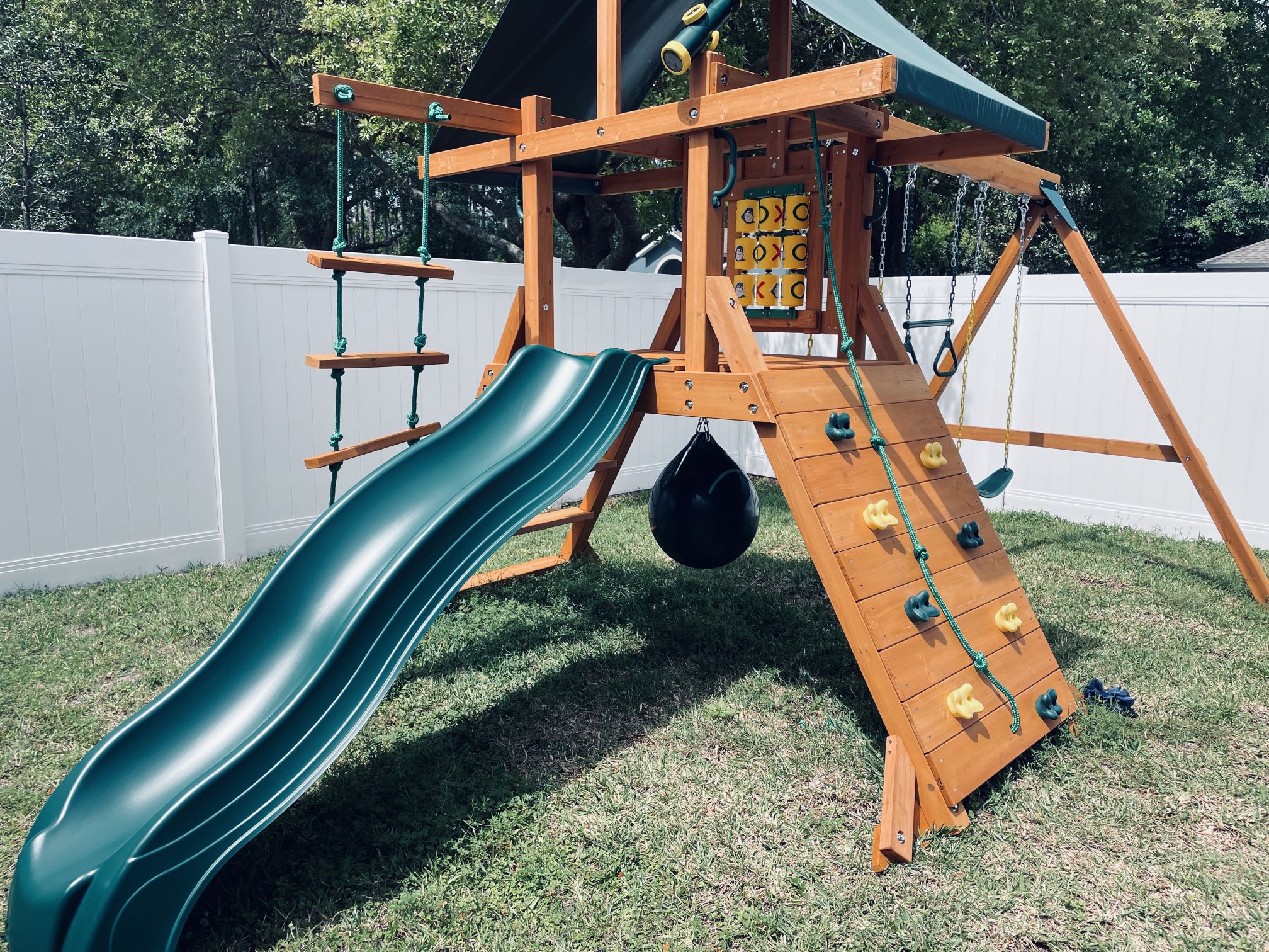 Swing set Play set Outdoor Slide For Kids 