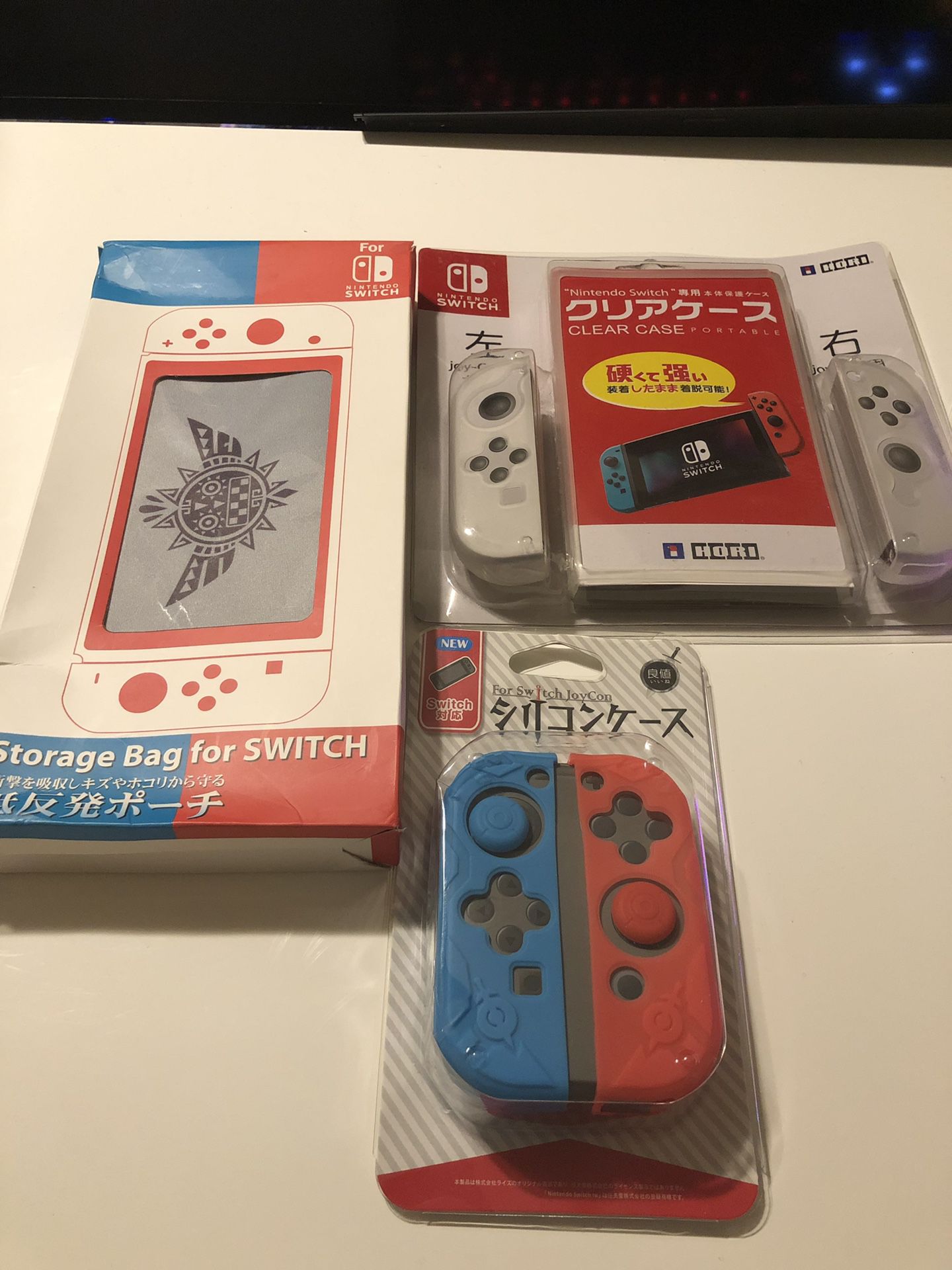Nintendo Switch Joncon case Zelda limited.Clean case.Bag for switch.