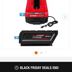 MX FUEL REDLITHIUM FORGE HD 12.0 Battery Pack with MX FUEL Super Charger