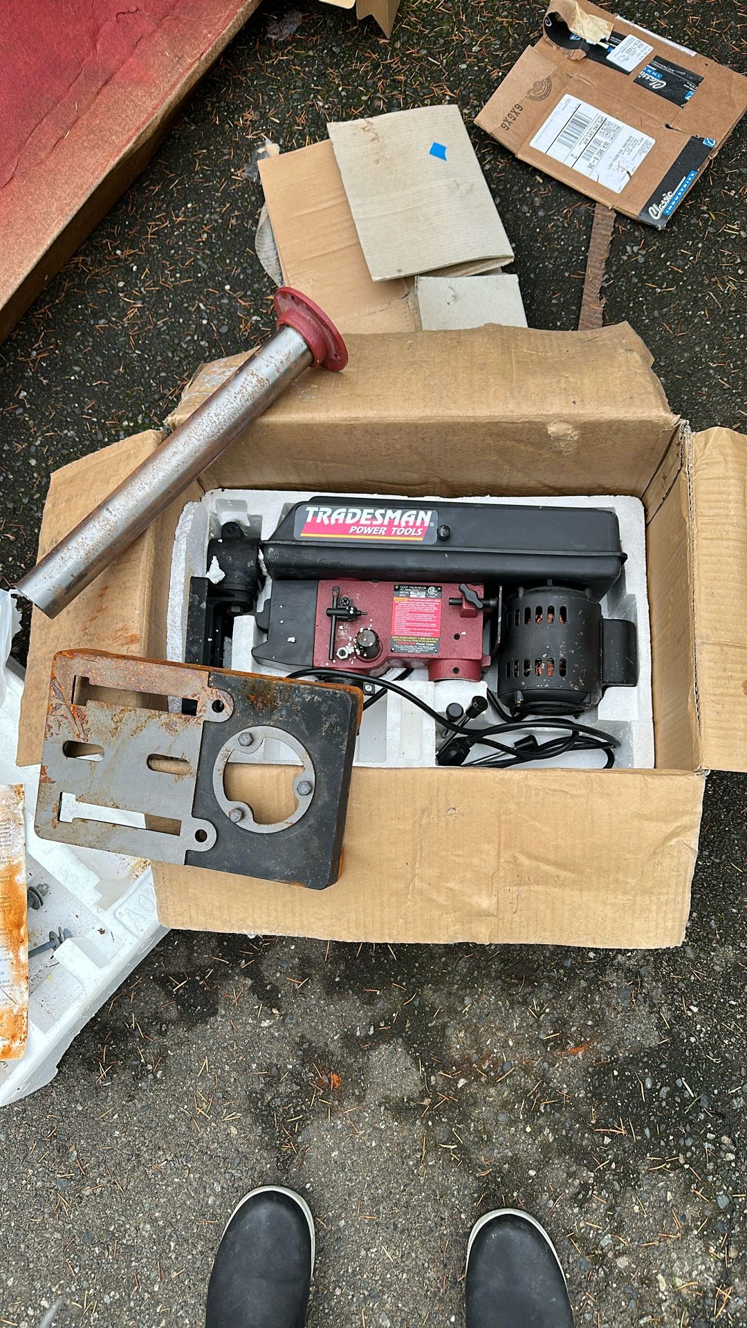 Tradesman Power Tools, 8” - 5 Speed Bench Drill Press