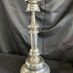 Large Stainless Steel/ Silver Candle Stand