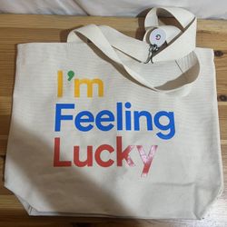 Google “I’m Feeling Lucky” Tote Brand New $25 Meet Up In Irving @dfwgoods 