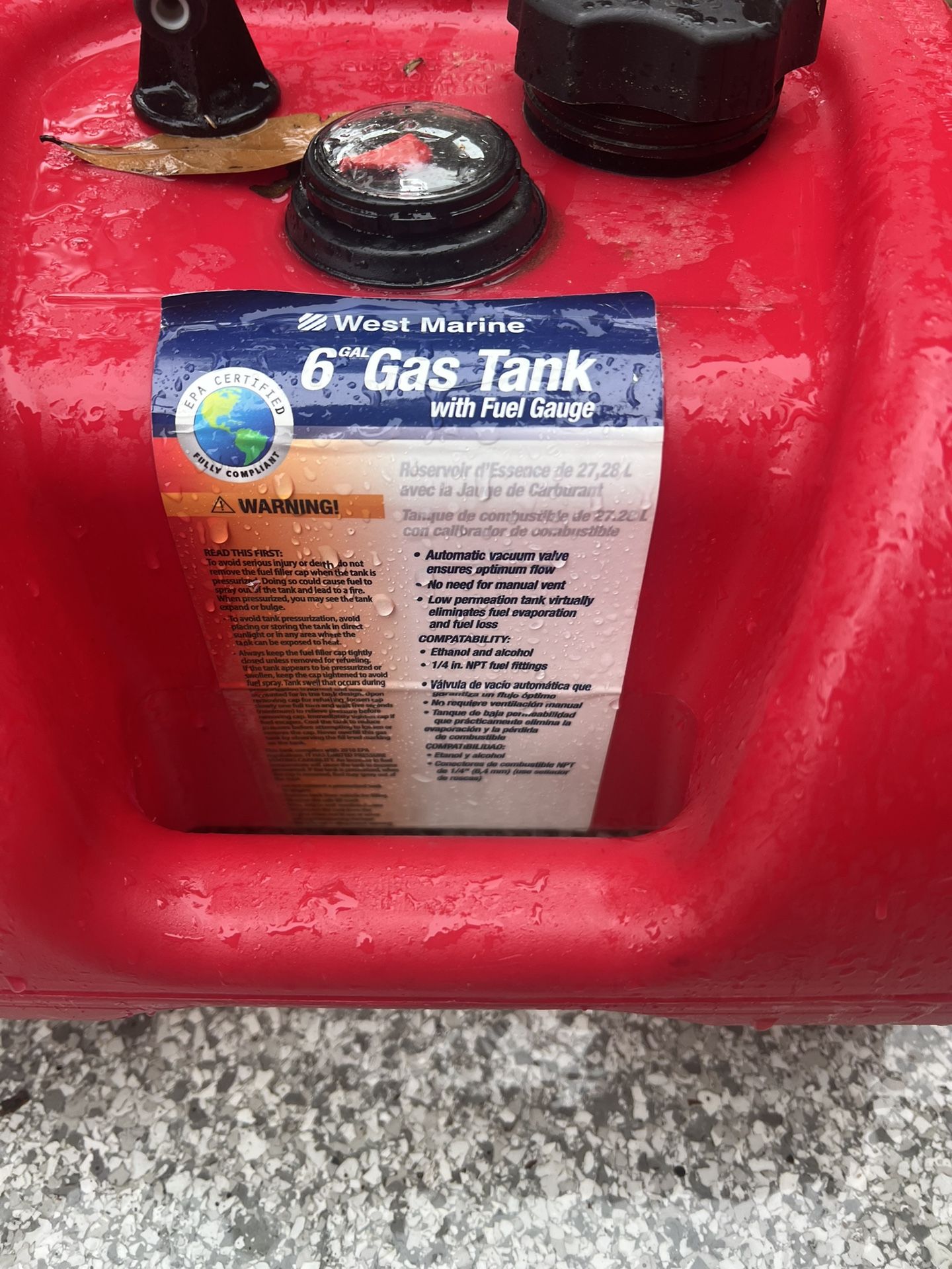 Boat Fuel Tank