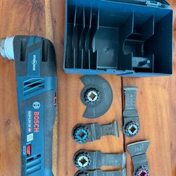 Bosch 12v Oscillating Multi-tools Plus Blades