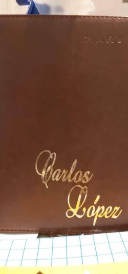 Note books with names