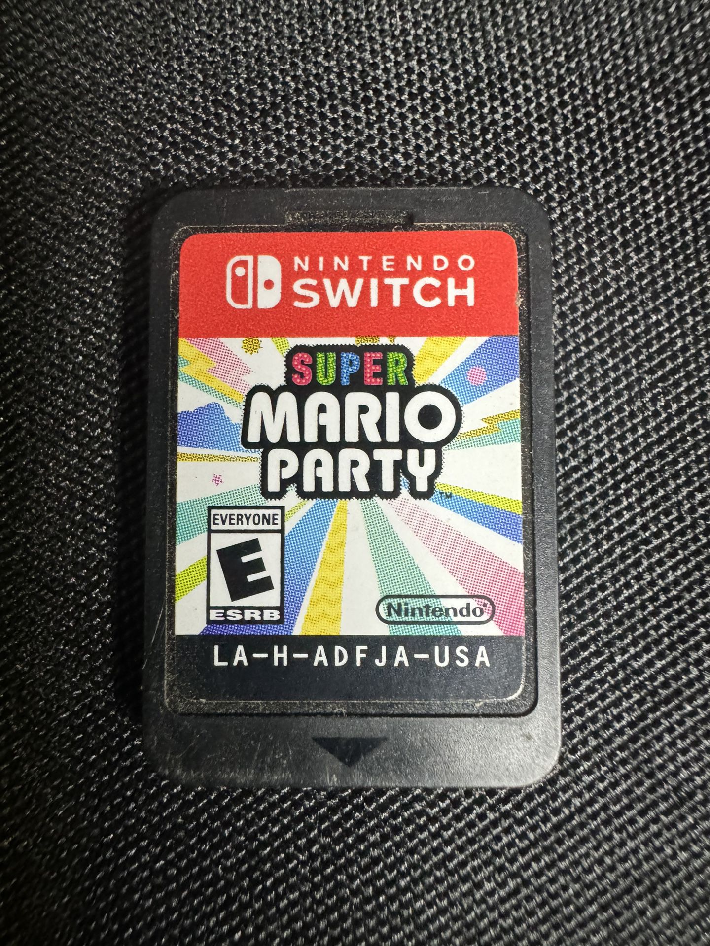 Super Mario Party - Nintendo Switch cartridge only works great
