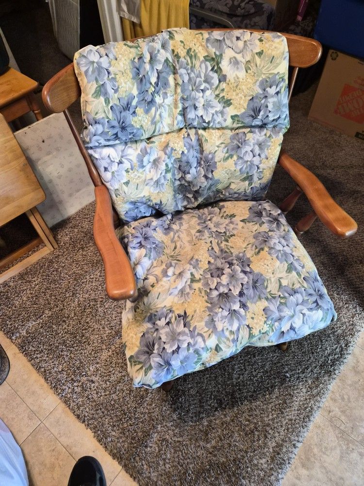 Antique Solid Maple Rocker 50+ Years Old