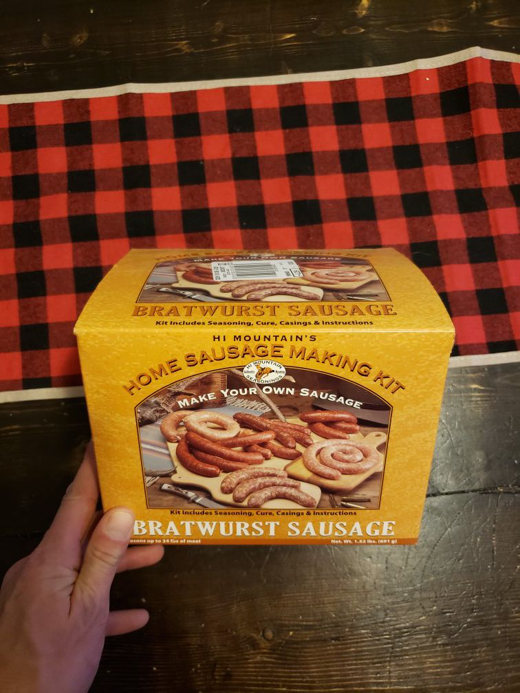 Sausage Making Kit, Bratwurst, New in Box