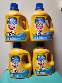 Arm Hammer Detergent Each $8