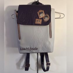 Disney Parks The Haunted Mansion KISS THE BRIDE Mini Backpack