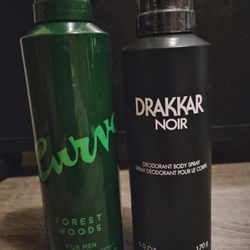 Curve And Drakkar Noir Deodorant Body Spray 