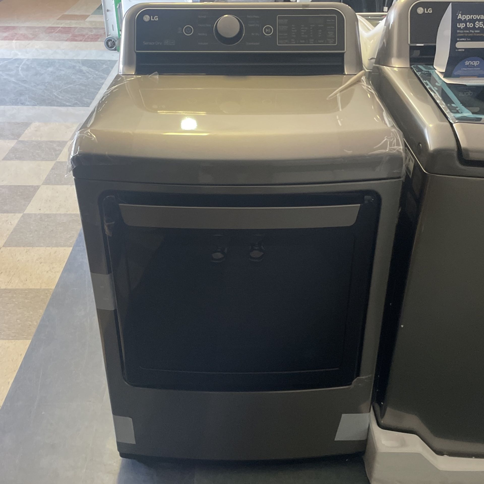 L G Top Load Washer 5.5 Cubic Ft. And Gas Dryer Set‼️