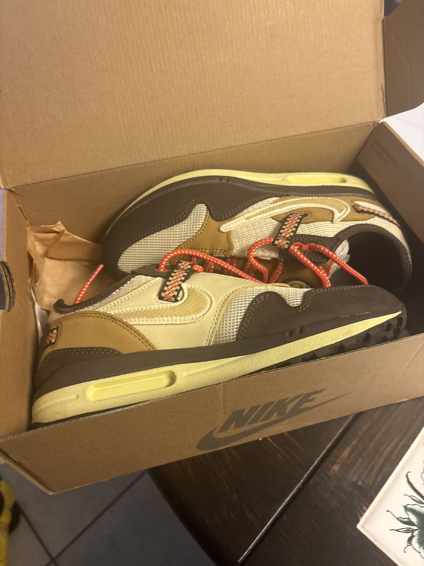 Air Max Travis Scott’s Baroque’s Size 5.5m 7w