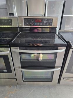Stove LG  two Ovens