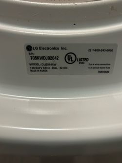 Washer and dryer