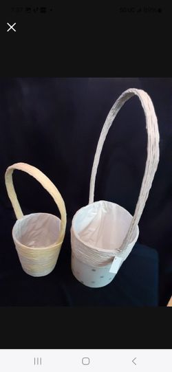 Linen Lined Baskets 