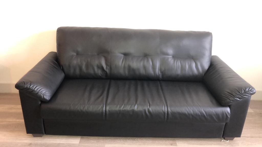 IKEA leather couch
