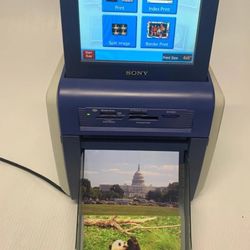 Sony Digital Snap Lab Photo Therma Printer UP-CR10L TESTED