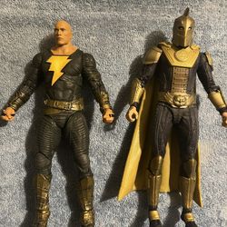 McFarlane Toys DC Multiverse Black Adam & Dr Fate Action Figure Bundle