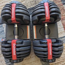 Adjustable Dumbbells 5lb-52.5lb