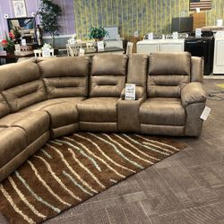 Power Reclining Sectional