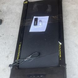 Black Portable Treadmill Easy Accessible 