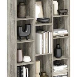 Grey Bookshelf