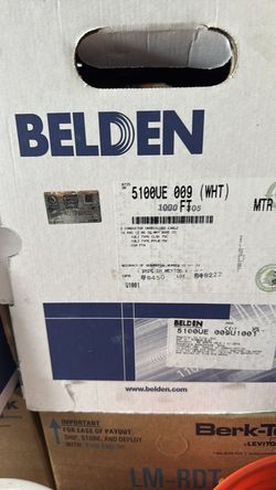 Belden 14 AWG 2 conductor cable