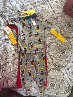 Mickey Mouse 4 pc pajamas cotton