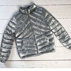 Zara silver jacket