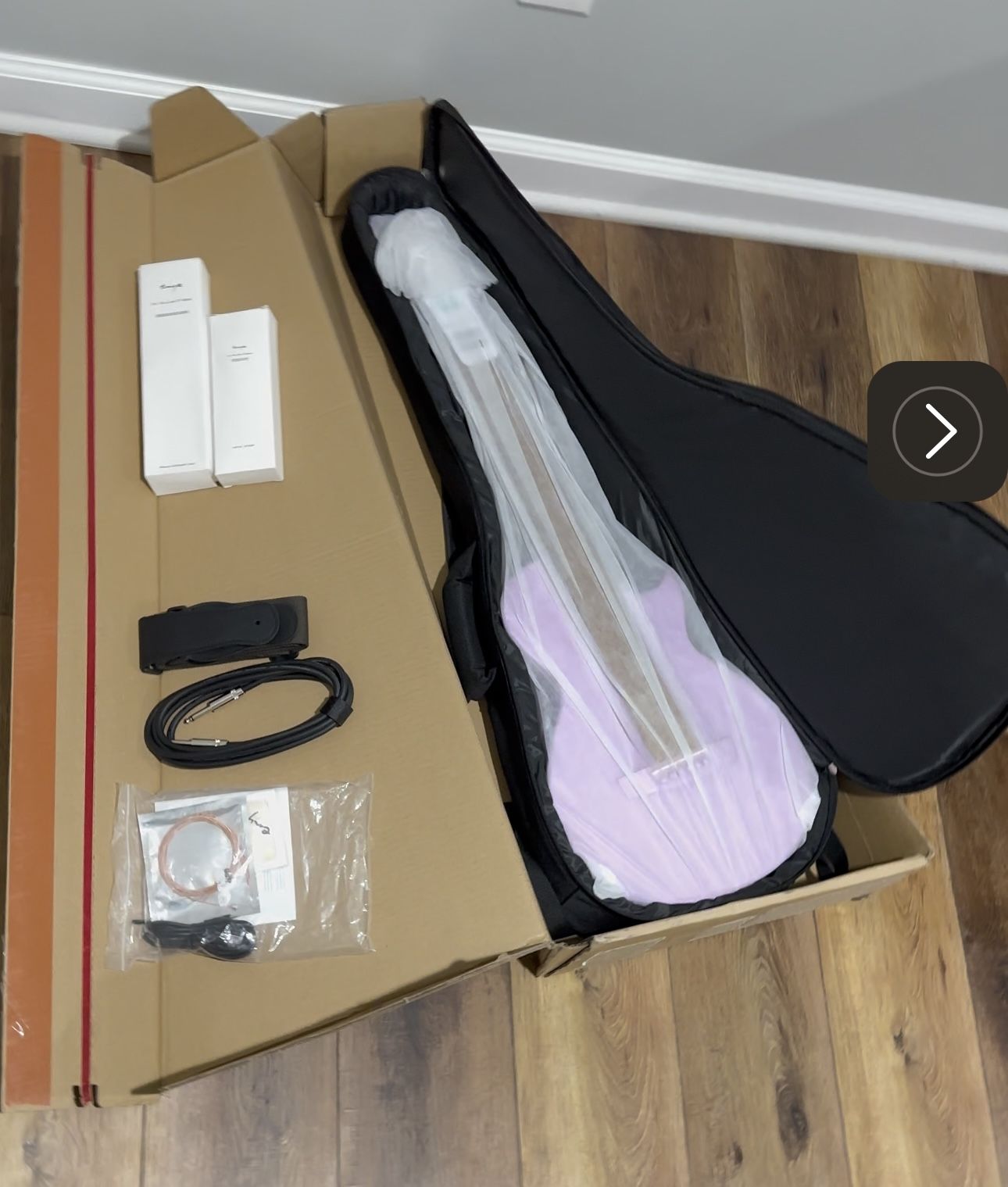 Enya Acoustic Electric Guitar With A Backpack Carrying Case And Strap And Handle (comes With An App)