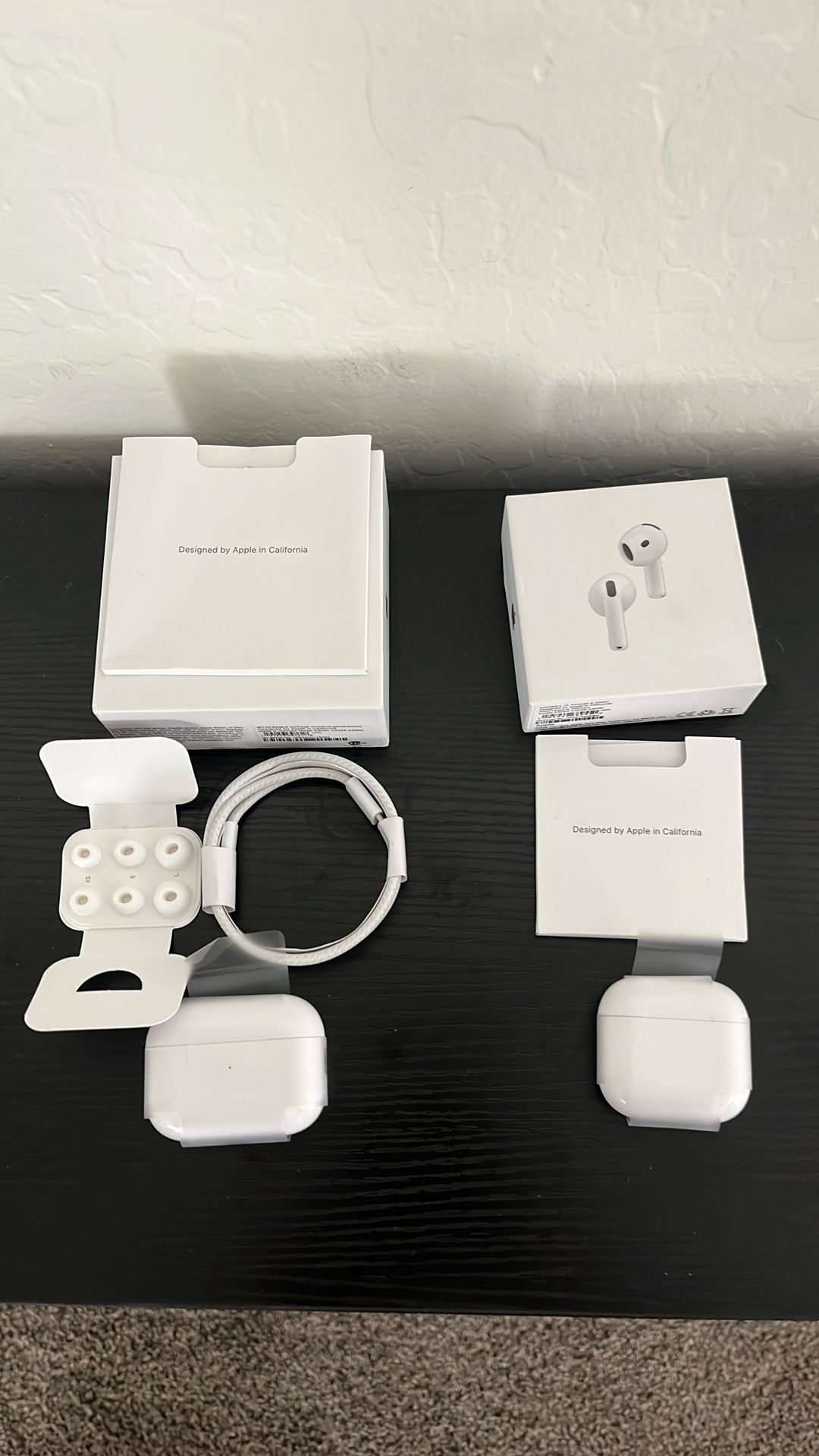 AirPods Gen 2 Pros And AirPod Gen 4 With ANC