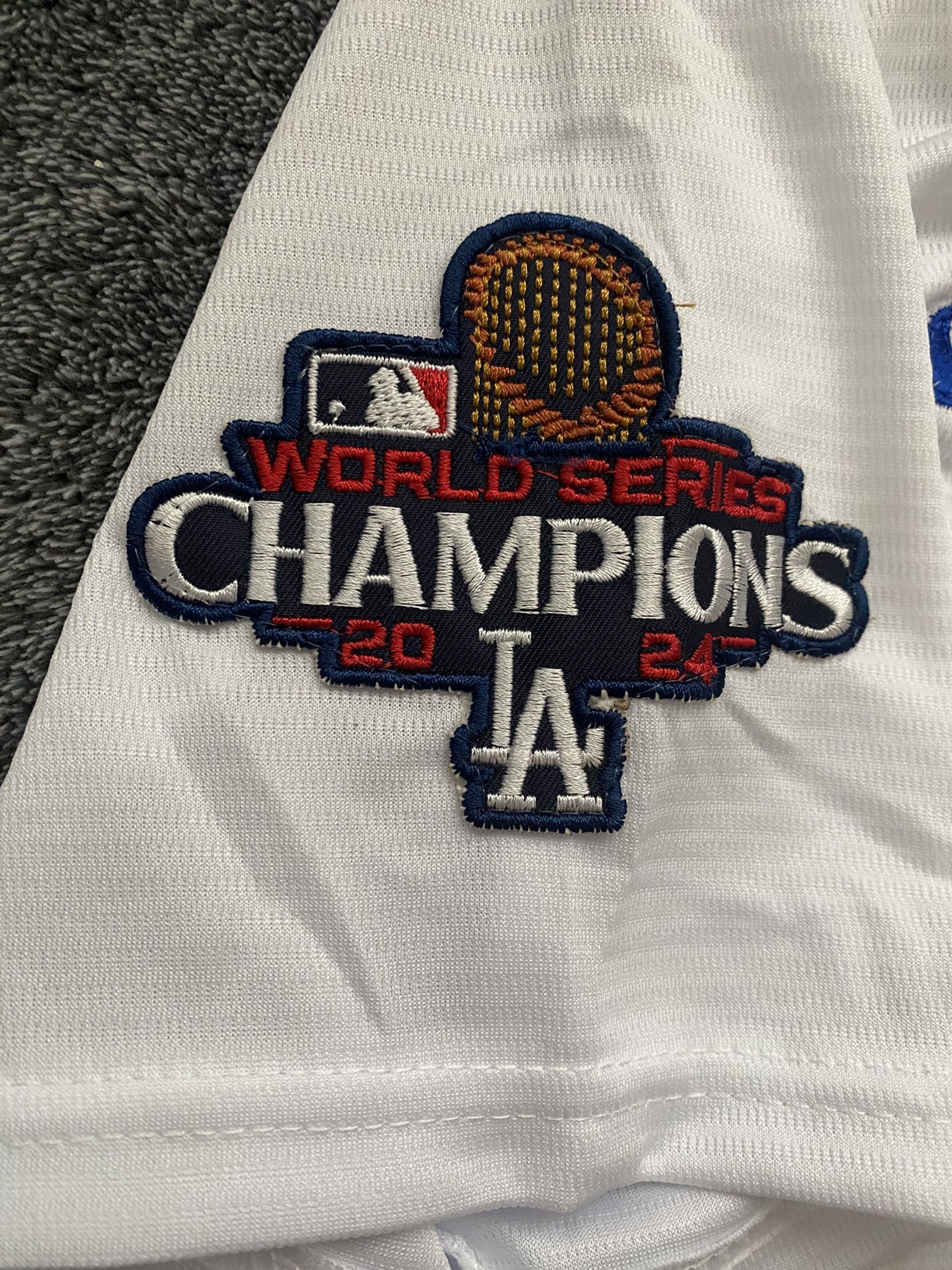 LA dodgers World Series Patch Shohei Ohtani 2025 season women's jersey
