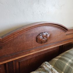Full Size Wood Bed Frame