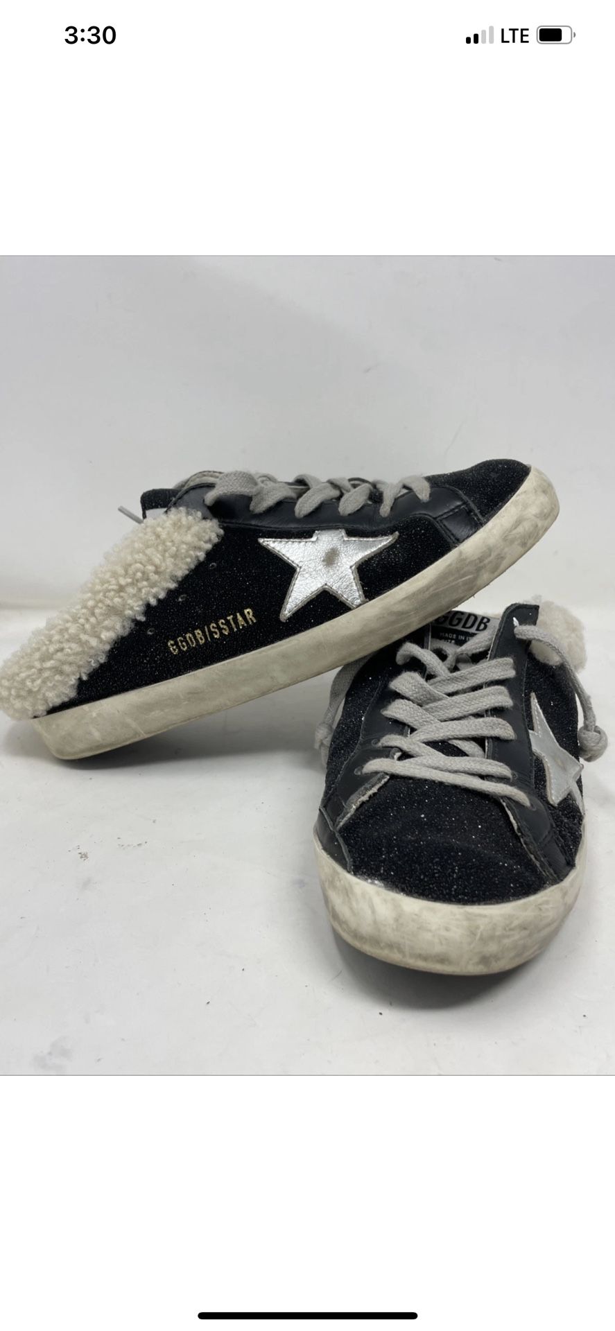Women’s Golden Goose Super Star Sabot Shearling Sz 38 / 7,5 - EUC