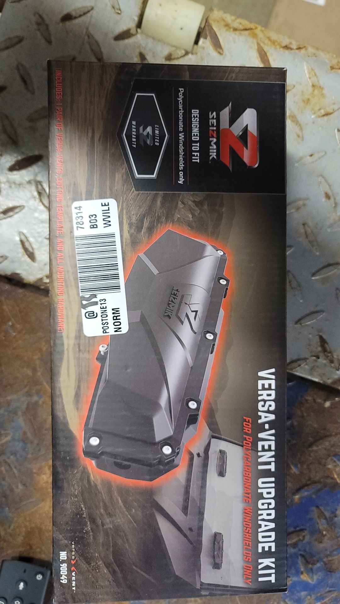 UTV versa vent UTV