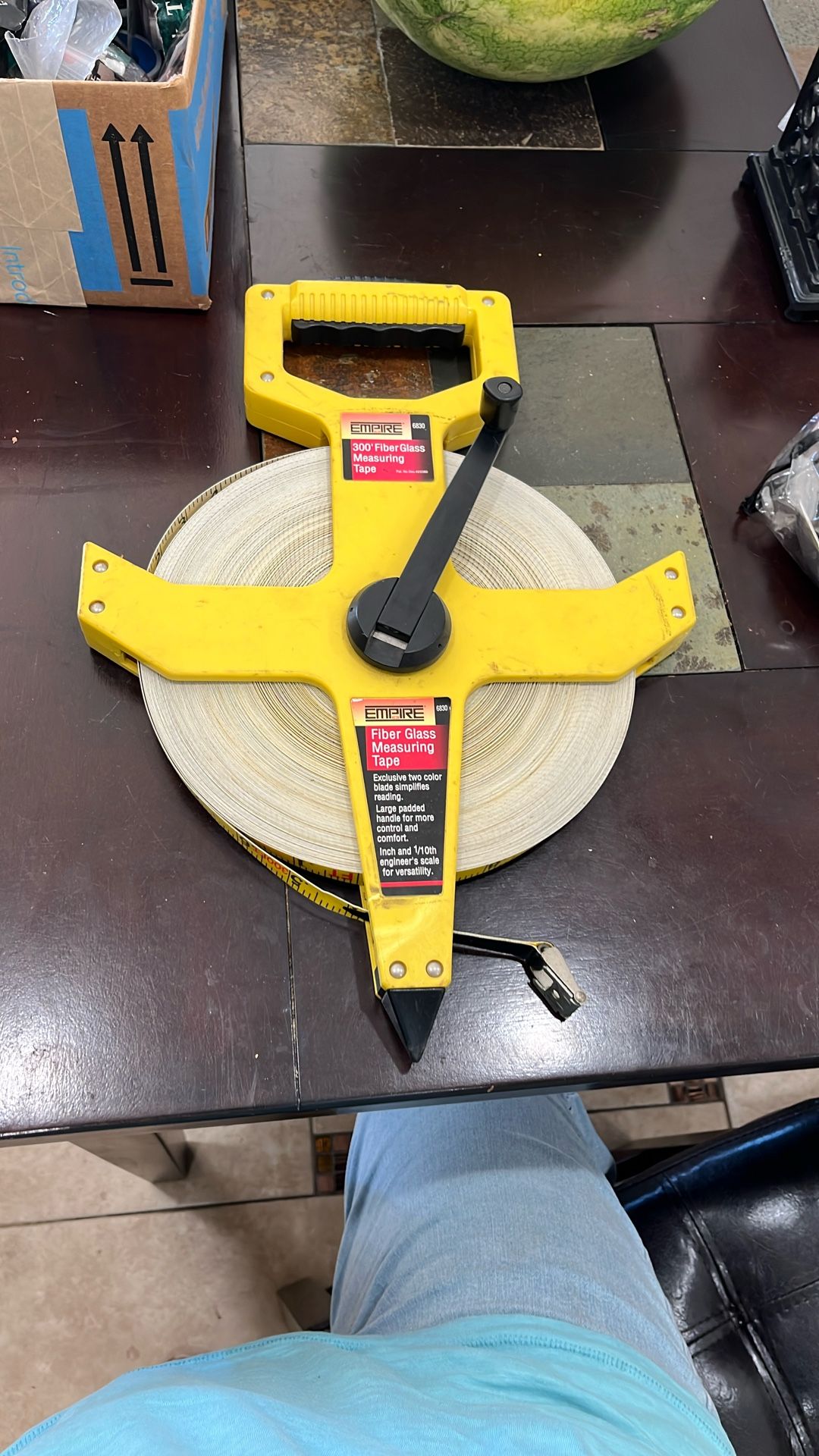 Empire 300’ Fiberglass Measuring Tape