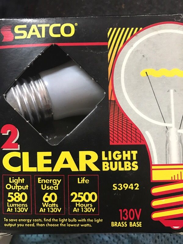 2 clear bulb