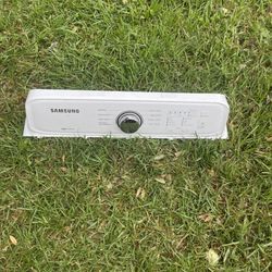 SAMSUNG WASHER CONTROL PANEL (SCRATCHES) PART # DC92-02118A  Good shape. PREOWNED tested. Operates as it should. Panel has light scratches.  