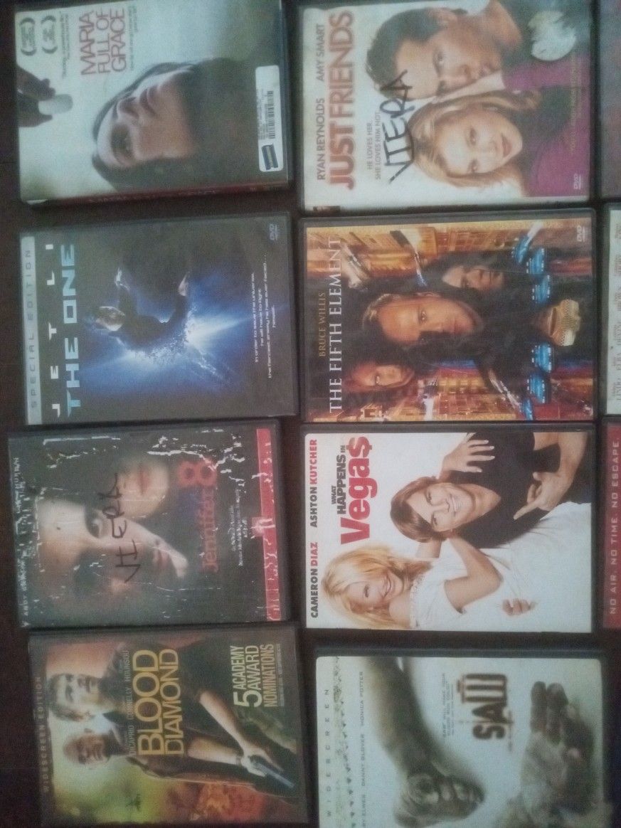 DVD Movies Blue Ray