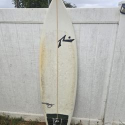 6'4 Rusty Rooster Surfboard Watertight