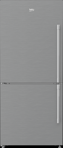 Beko BFBF3018SSIML Bottom Freezer Refrigerator