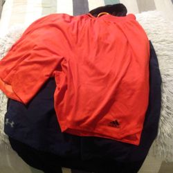 Large Adidas Athletic Shorts 