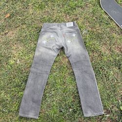 27” Airbrushed Jeans 